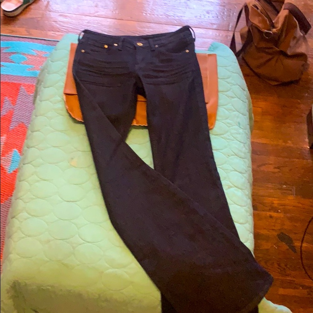 & Dark Flare Jeans